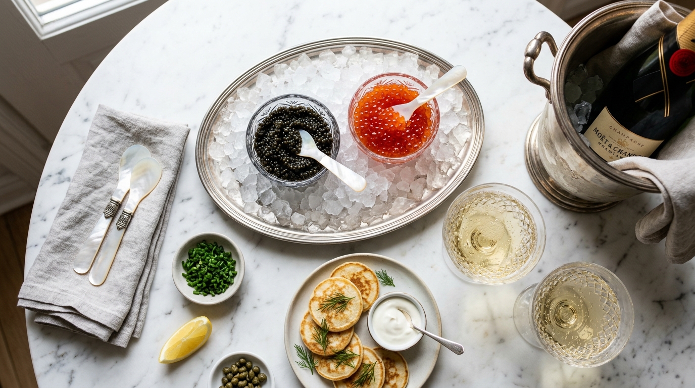 Caviar à Nice : le guide pour bien le déguster