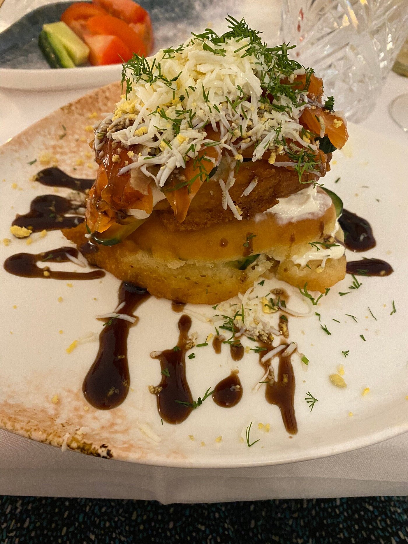 Blinis au saumon
