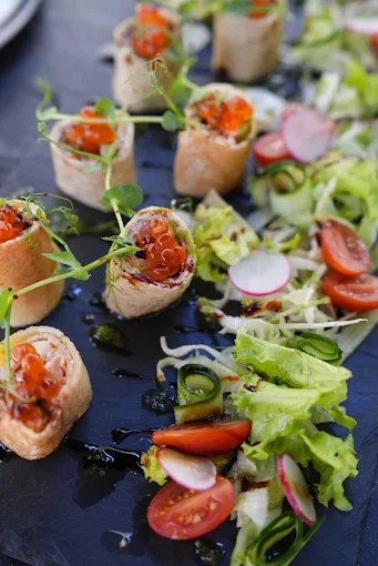 Rolls au saumon